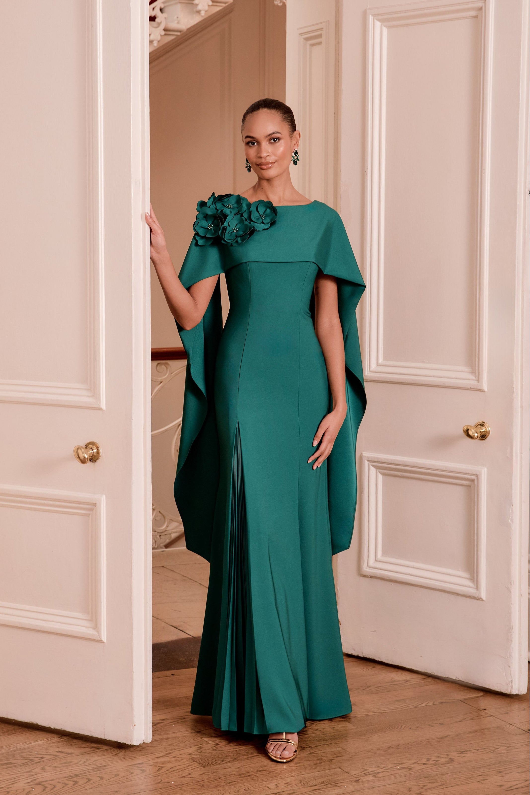 john charles long evening dresses John Charles 29158 A Line Printed Mother Of The Bride Dress The Rose Wardrobe