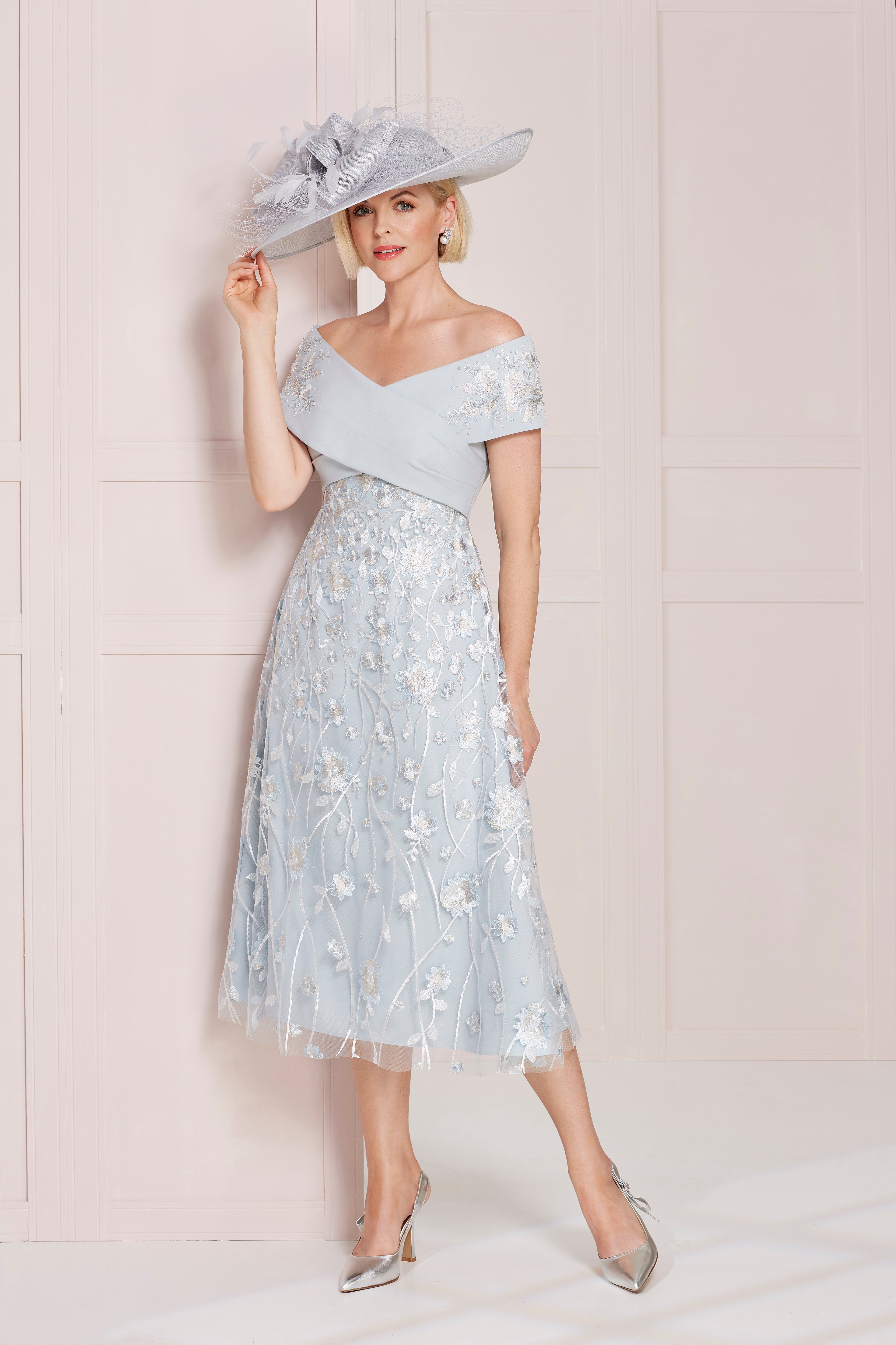 chinese dress ladies John Charles 66529 Bluebell Dress – Sean Rayment