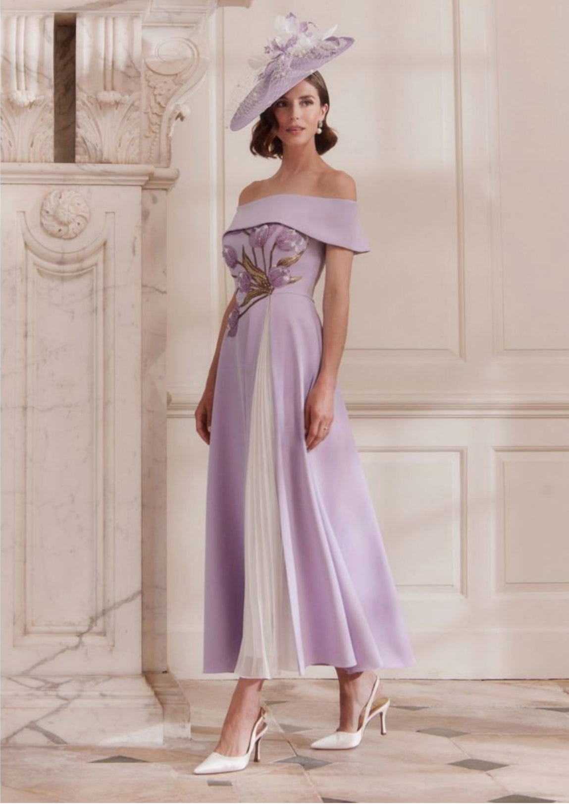 John Charles 66714 Lavender Dress Sean Rayment John Charles 66714 Lavender Dress Sean Rayment