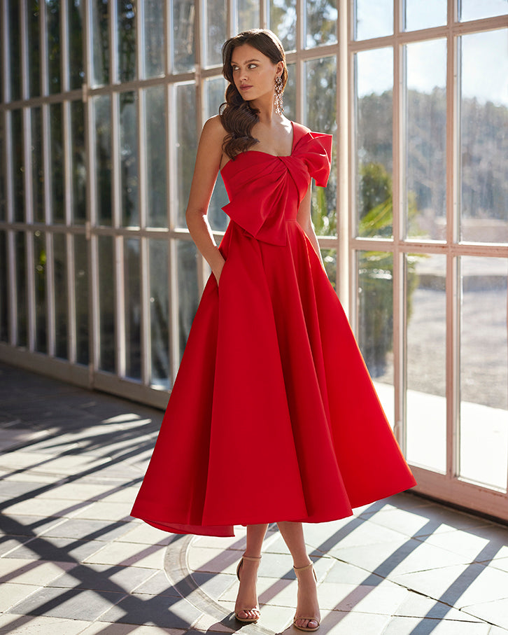 Marfil 9JL7 Red Mother of the Bride Dress – Sean Rayment