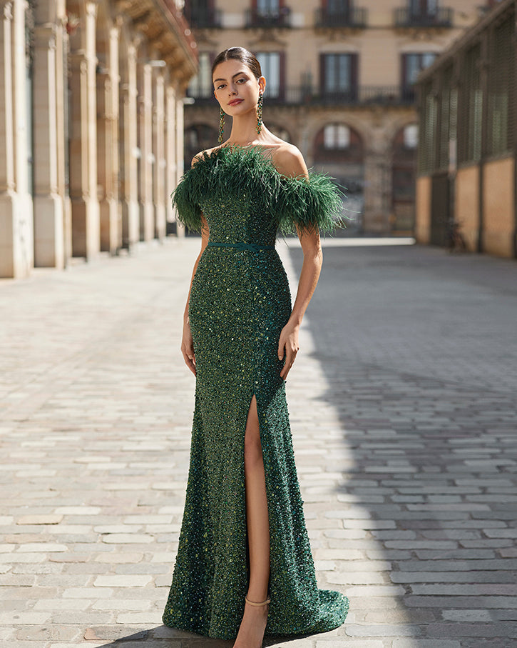 Martha Blanc 9V09 Juniper Green Mother of the Bride Dress – Sean Rayment