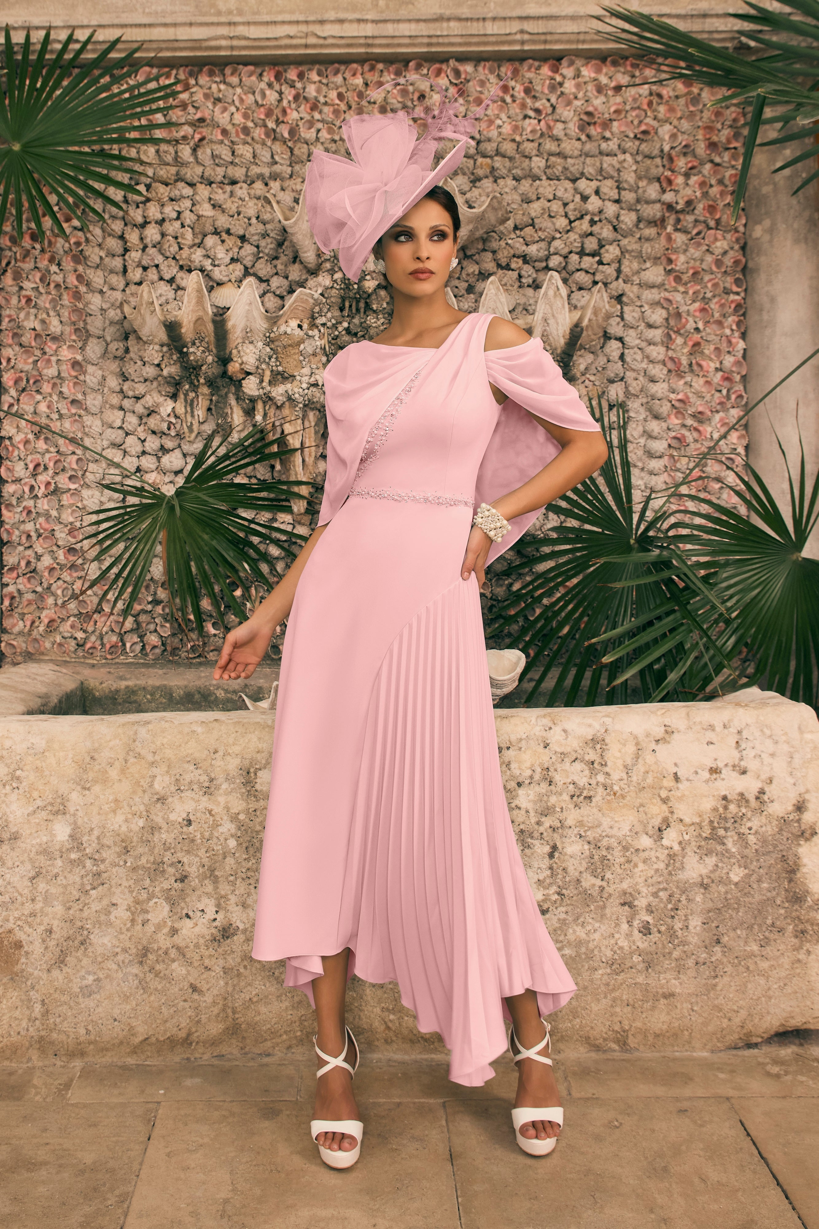 veni infantino pink dress 992530 Veni Infantino