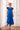 John Charles 66632B Sapphire A-line Dress