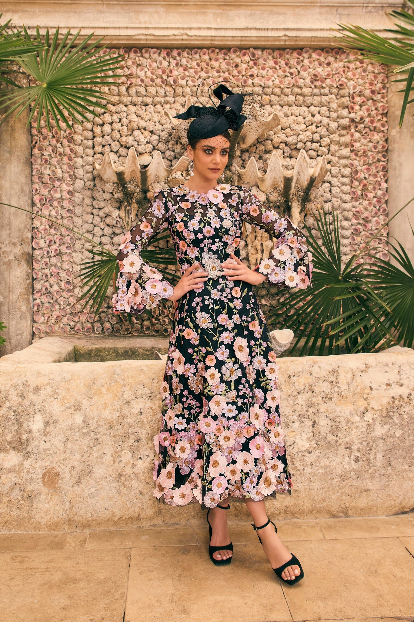 Veni Infantino 992794B Black Multi Floral