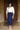 John Charles 66305A Ivory/Navy Dress - Mother of the Bride Dress | Sean Rayment Manchester