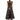Carla Ruiz 52520 Black/Nude A-line Dress
