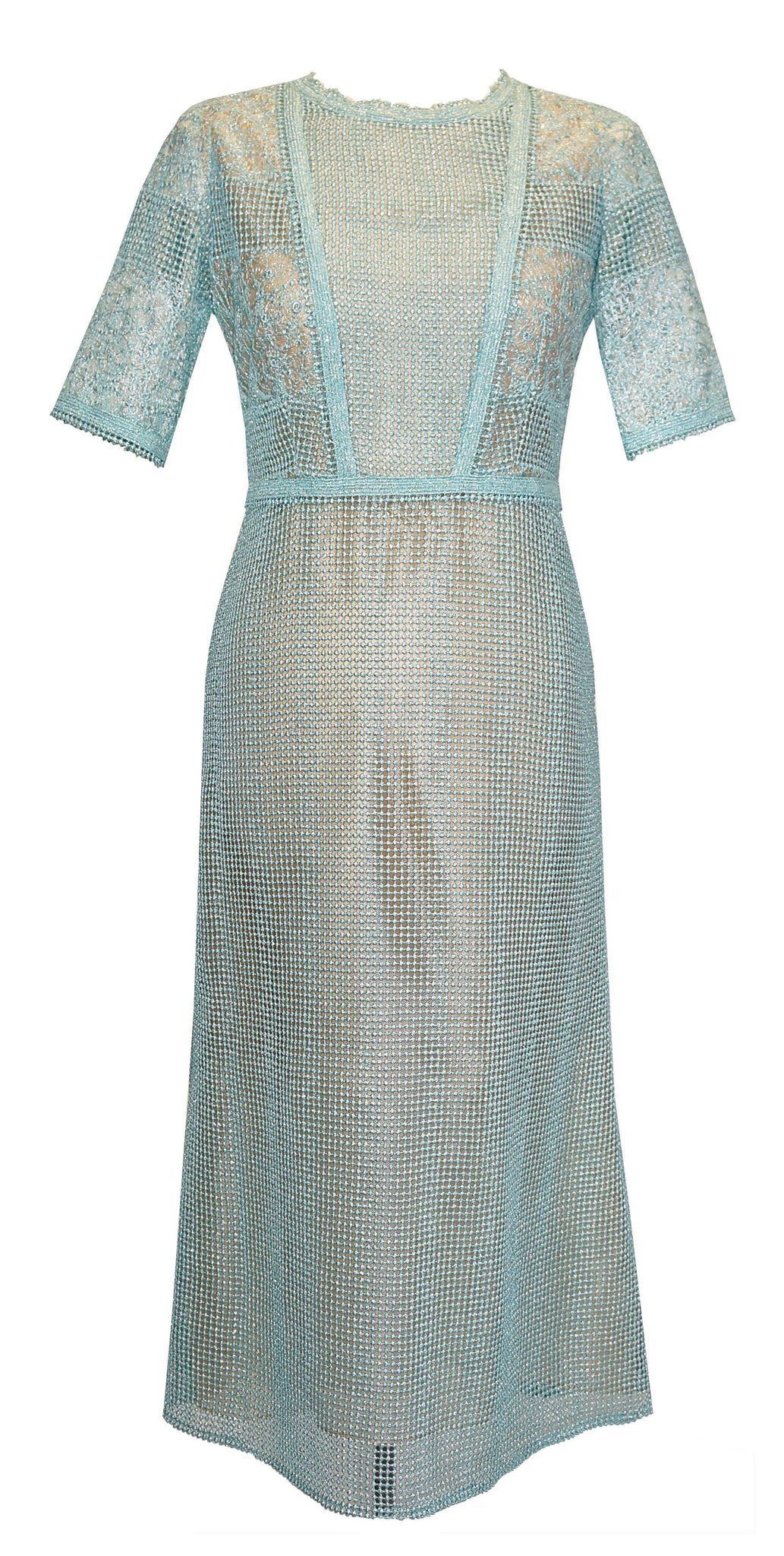 Carla Ruiz 96620 - A-line dress with short sleeves-Dress