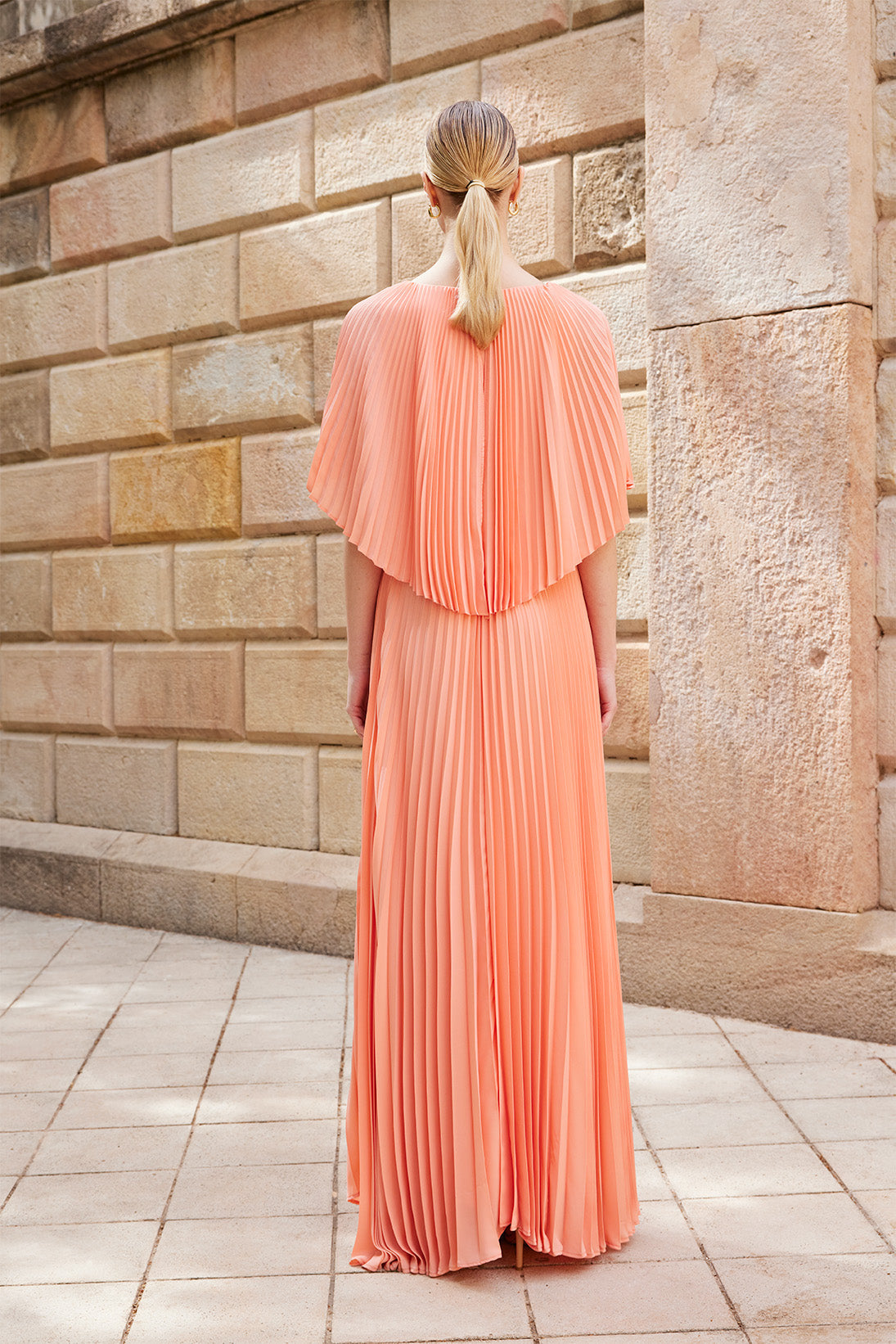 Carla Ruiz 99549 Salmon Dress – Sean Rayment