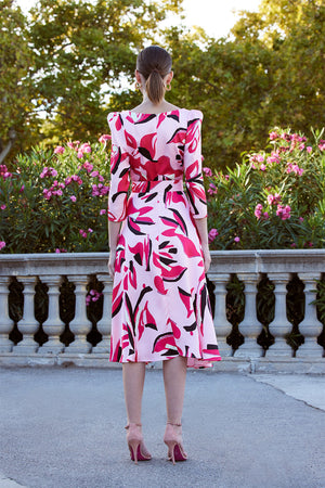 Carla Ruiz 99631 Pink/Red/Black