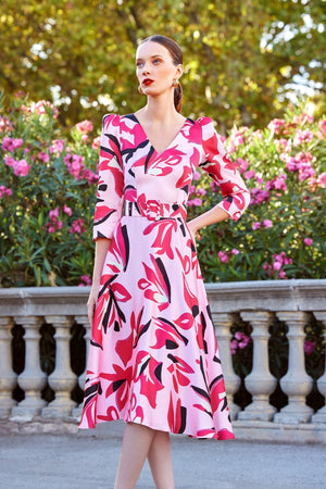 Carla Ruiz 99631 Pink/Red/Black