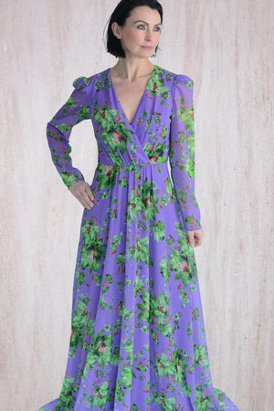 Carla Ruiz 99641 Purple Dress