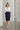 Condici 71126 Cream/Navy - Mother of the Bride Dress | Sean Rayment Manchester