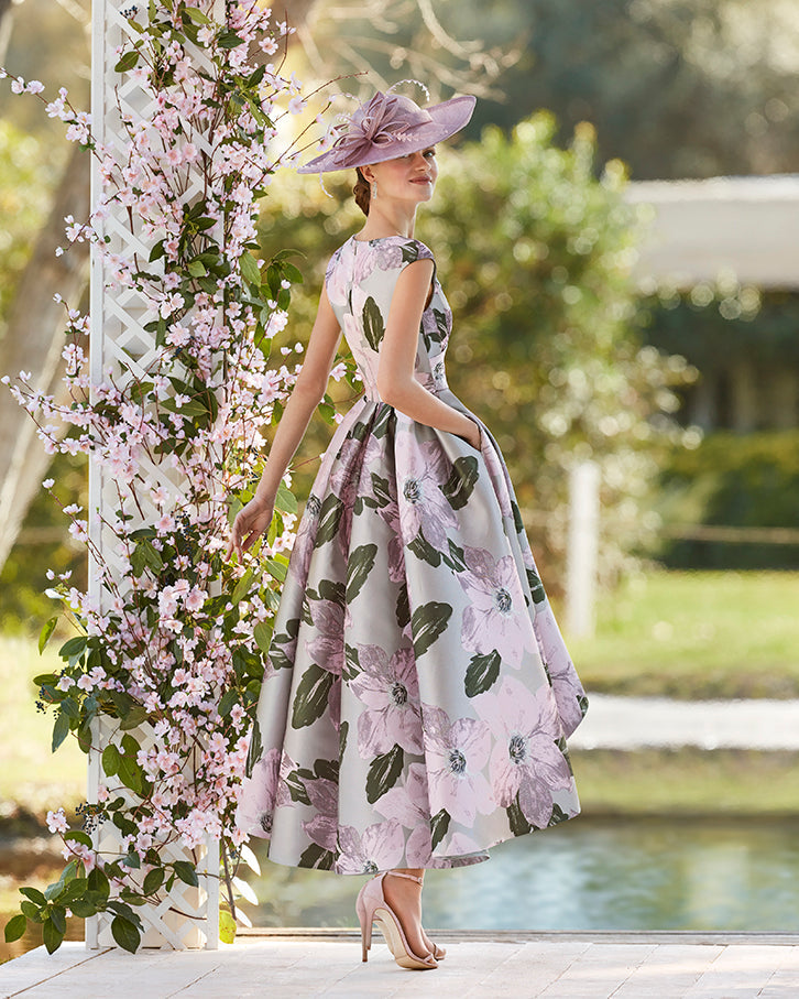 Couture Club 5G1B9 Pink-A-line Dress
