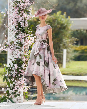 Couture Club 5G1B9 Pink-A-line Dress