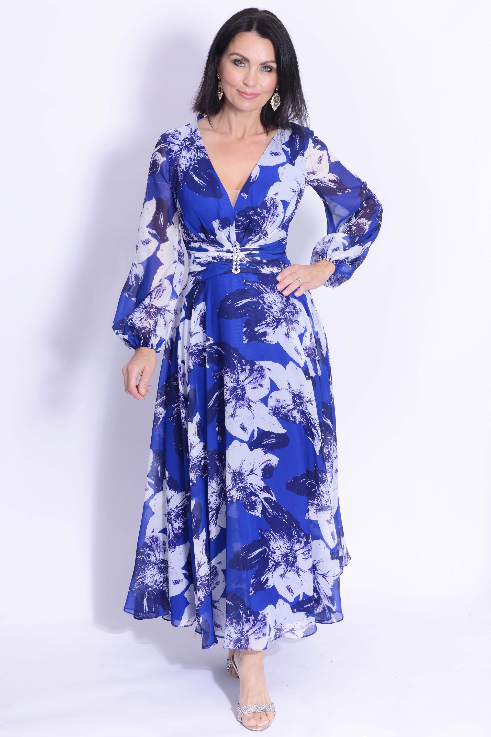 sachin and babi light blue dress Couture Club 7G130 Cobalt Mother of the Bride Dress – Sean Rayment