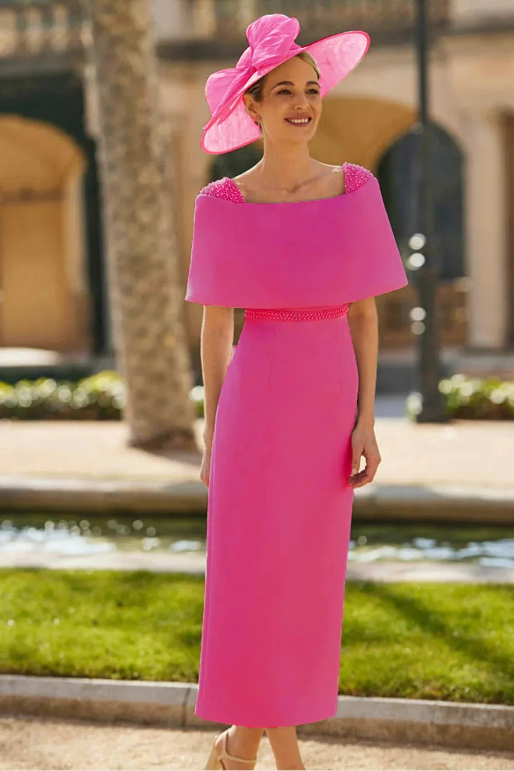 Couture Club 8G153 Fuchsia Mother of the Bride Dress – Sean Rayment
