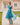 Couture Club 9GB2 Turquoise A-line Dress