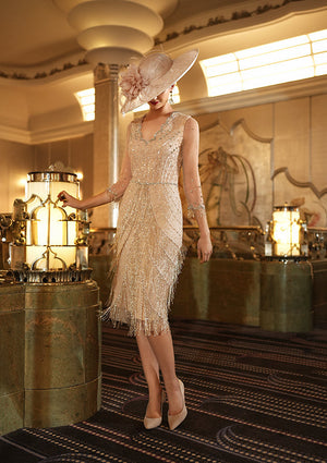Gill Harvey 9034 Nude/Silver