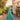 Invitations by Veni 29662 Turqouise/Lime - Mother of the Bride A-line Dress | Sean Rayment Manchester