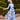 Invitations by Veni 29806 Blue/Ivory Print - Mother of the Bride A-line Dress | Sean Rayment Manchester