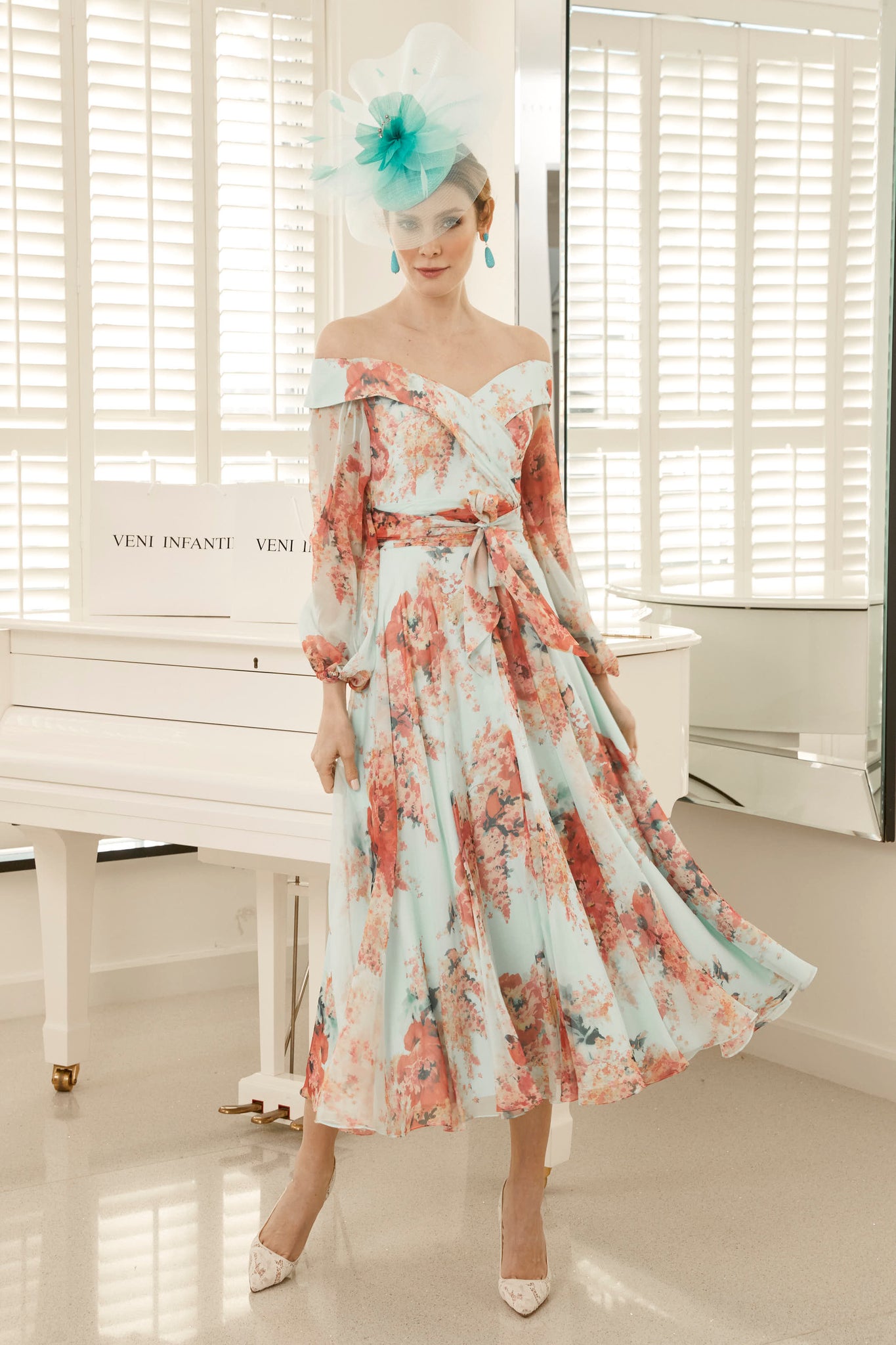 Invitations by Veni 29826 Ocean Red-A-line Dress