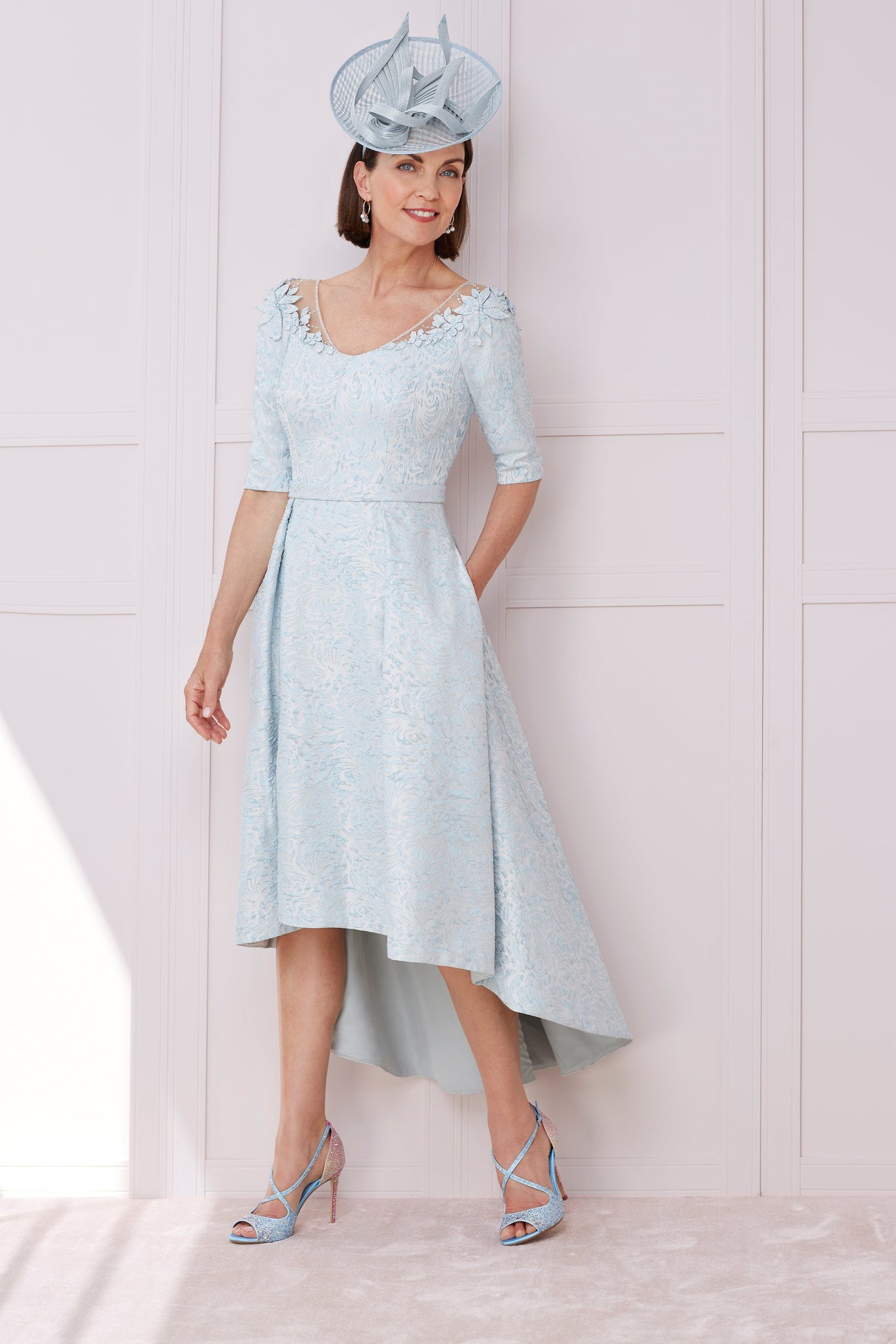 John Charles 29006 Sky-A-line Dress