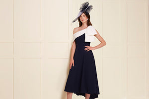 John Charles 29128 Ivory/Navy