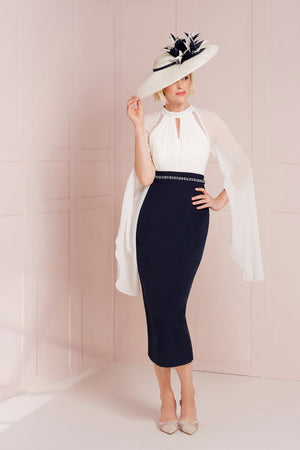 John Charles 29132 Ivory/Navy