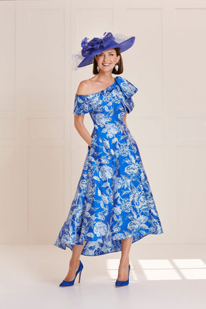 John Charles 29142 Grecian Blue Dress