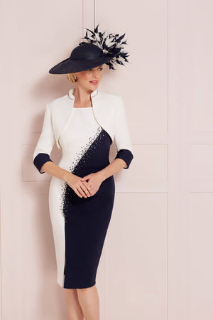 John Charles 66511 Ivory/Navy