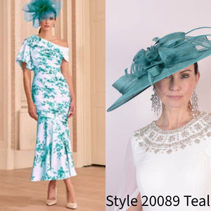 John Charles 66621 Jade Camillia Dress