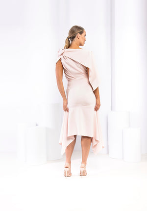 Kevan Jon - Addison Asym - Ice Pink