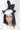 Niche Collection Hat 23071 - Ivory/Black, suitable for weddings and special occasions