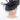 Woman wearing Nigel Rayment Hat - Style 44 - Black, suitable for weddings and special occasions