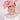 Woman wearing Nigel Rayment Hatinator - Style 39 - Coral, suitable for weddings and special occasions