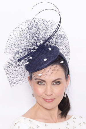 Snoxell Gwyther 2523 - Navy/Ivory