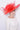 Snoxell Gwyther Hat 806 - Red, suitable for weddings and special occasions
