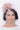 The Niche Collection Hat Style 230043 - Ivory/Rose, suitable for weddings and special occasions