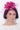 The Niche Collection Hat Style 230043 - Magenta, suitable for weddings and special occasions