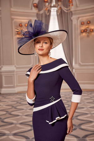 Veni Infantino 992001A Navy/Ivory-Dress