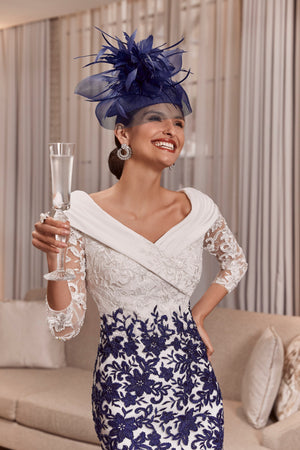 Veni Infantino 992017 Navy/Ivory-Dress