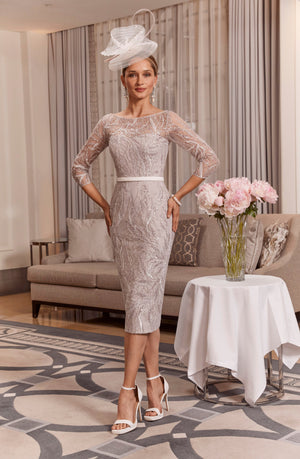 Veni Infantino 992030 Taupe/Ivory-Dress