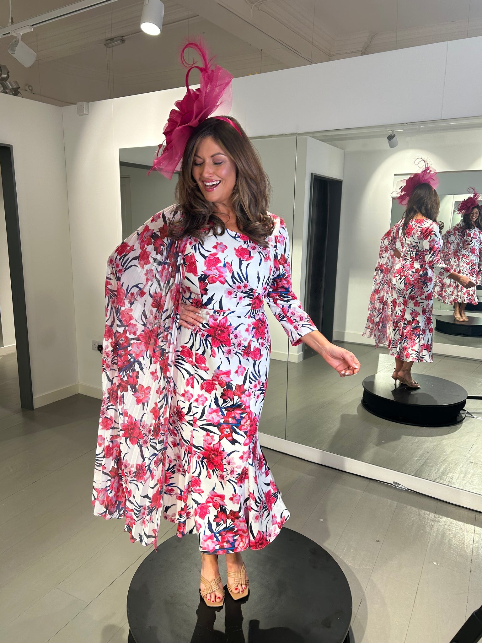 Veni Infantino 992242 Magenta/Ivory