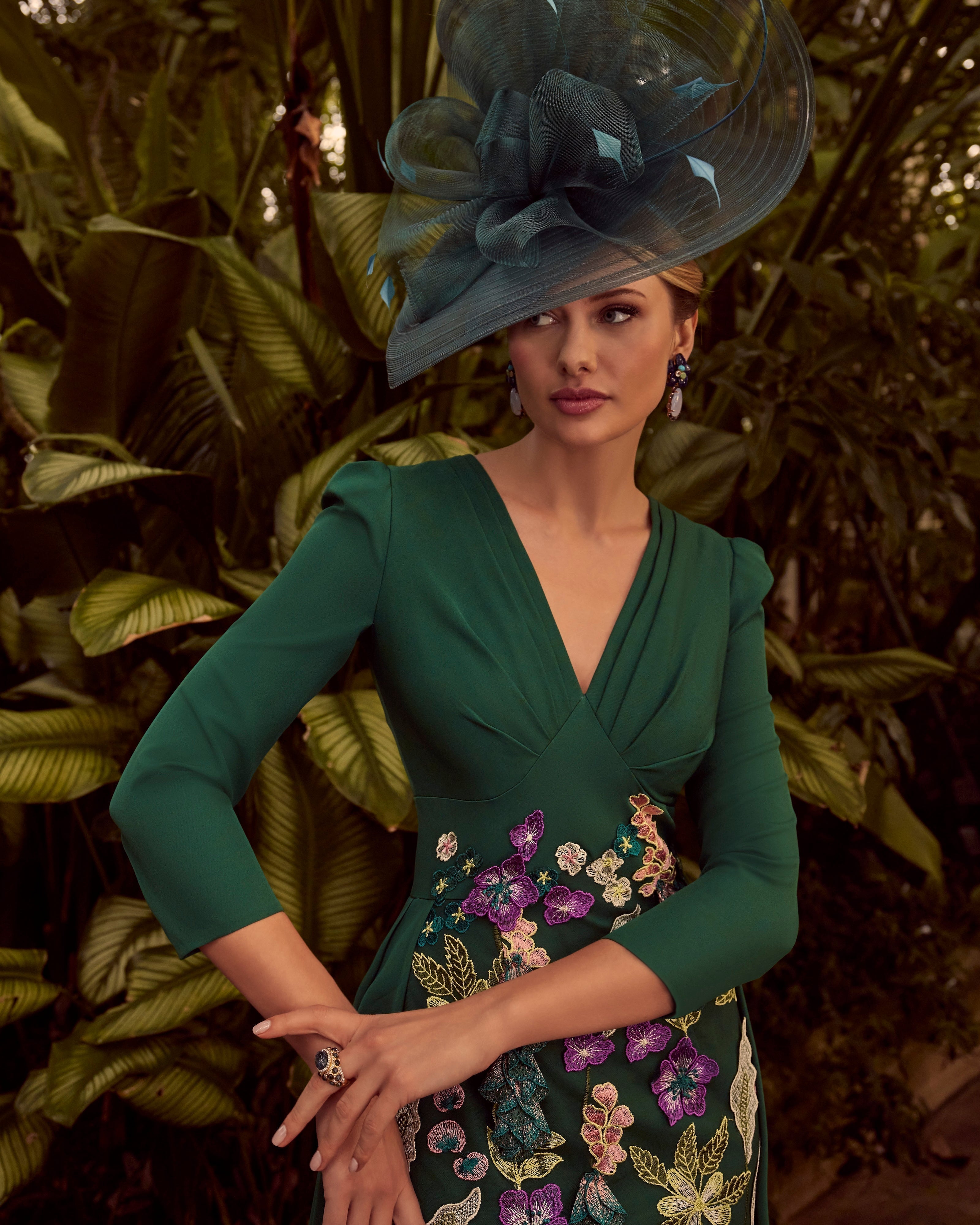 sachin and babi light blue dress Green Quiz Curve Glitter Bardot Midi Dress main image 1